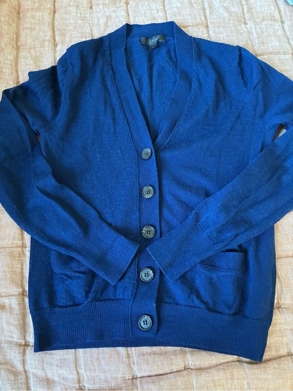 J.Crew wool cardigan size S